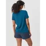 Bjorn Borg - T-shirt - Blauw - Dames - Regular-fit - Gerecycled Polyester