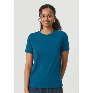 Bjorn Borg - T-shirt - Blauw - Dames - Regular-fit - Gerecycled Polyester