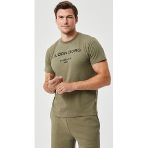 Bjorn Borg Logo T-shirt, olijfgroen