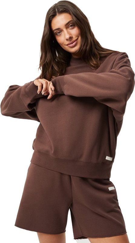Björn Borg - Studio Oversized Crew - Sweater - Bruin