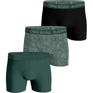 Bjorn Borg Cotton Stretch boxers, heren boxers normale lengte (3-pack), multicolor