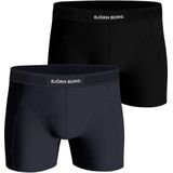 Björn Borg - Boxershorts - Zwart/Blaaugrijs - 95% Lyocell - 2-pack