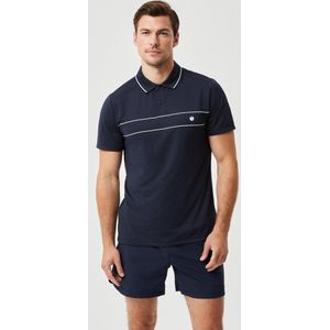 Björn Borg - Ace Light Polo - Blauw - Pique Katoen - Korte Mouwen