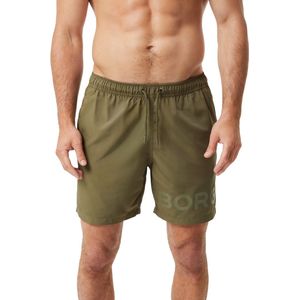 Bjorn Borg Zwembroek Army Groen - Maat XL - Heren