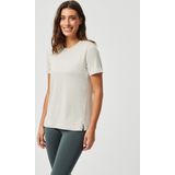 Bjorn Borg - T-shirt - Beige - Dames - Regular-fit - Gerecycled Polyester