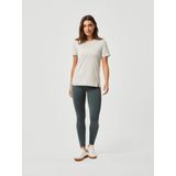 Bjorn Borg - T-shirt - Beige - Dames - Regular-fit - Gerecycled Polyester