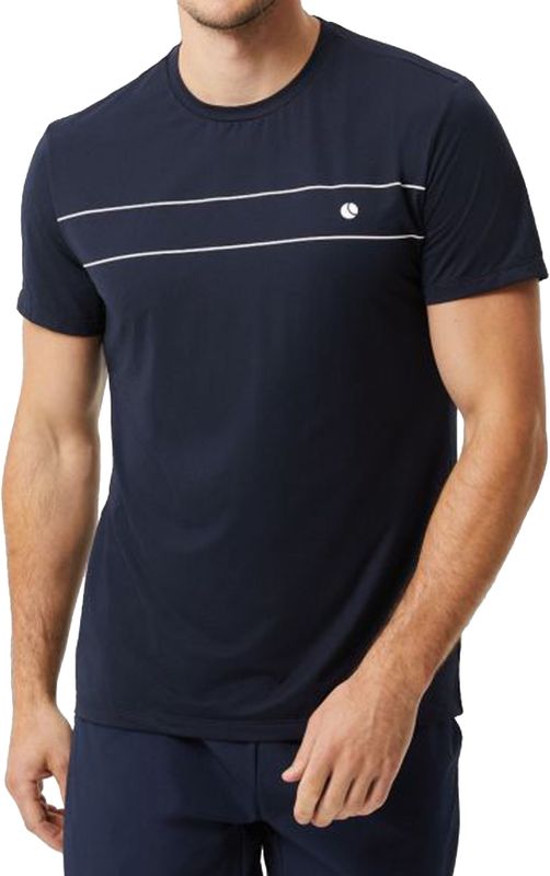 Björn Borg - Ace T-Shirt - T-shirt - Gestreept - Gerecycled Polyester