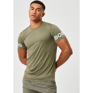 Bjorn Borg T-shirt, olijfgroen