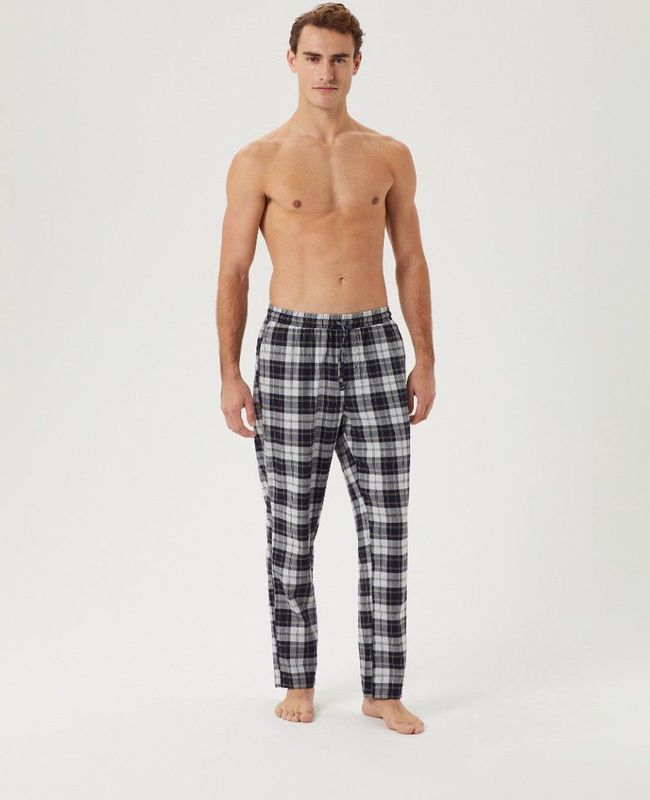 Pyjama Pant - Geborsteld Flanel - Katoen - Elastische Tailleband