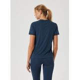 Björn Borg Dames Borg Training Shirt- Donkerblauw - Maat L