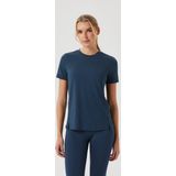 Björn Borg Dames Borg Training Shirt- Donkerblauw - Maat L