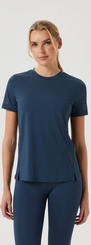 Björn Borg Dames Borg Training Shirt- Donkerblauw - Maat L