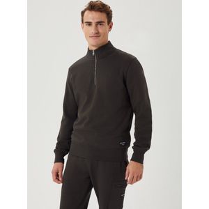 Bjorn Borg Center Heren Half-Zip 10002533 gy013 Peat