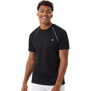 Björn Borg - Ace - Tennisshirt - Black Beauty - 100% Recycled Polyester