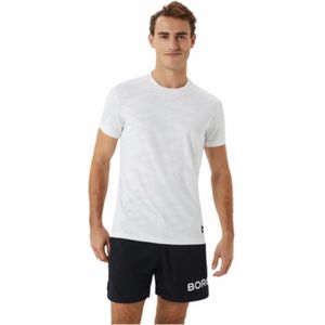 Björn Borg - Performance - Sportshirt - Brilliant White - Gerecycled Polyester