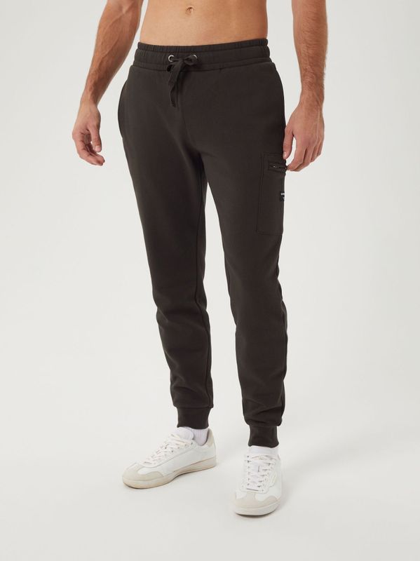 Björn Borg - Centre Tapered Pocket Pants - Broek - Zacht Katoen en Polyester Fleece