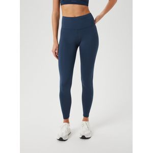Björn Borg Logo Tight Dames Sportlegging - Donkerblauw - Maat L