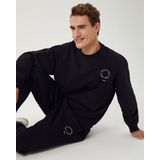 Bjorn Borg - Borg Oversized Sweater - Zwart - Katoen, Polyester