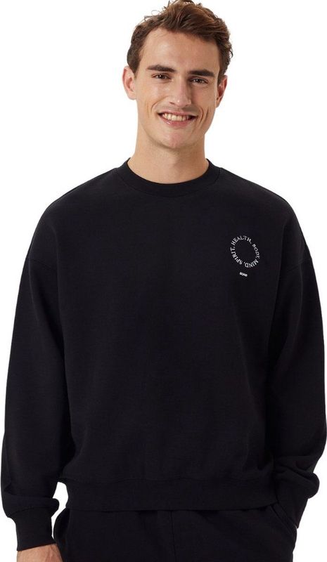 Bjorn Borg - Borg Oversized Sweater - Zwart - Katoen, Polyester