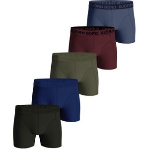 Bjorn Borg - Cotton Stretch - Boxershorts - Multicolor - 5-pack