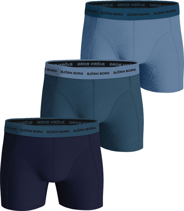 Bjorn Borg Cotton Stretch Boxers - 3-Pack - Multicolor