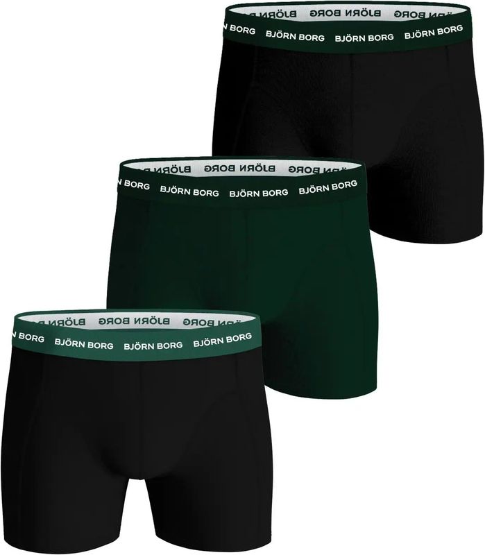 Björn Borg - Core - Boxershorts - Groen - 3-pack