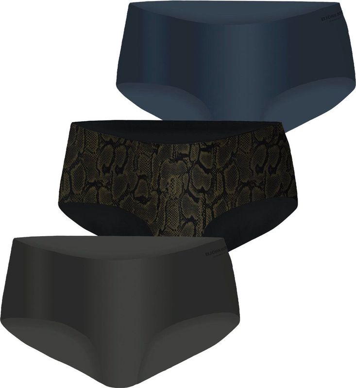 Bjorn Borg - 3-pack Invisible Hipster - Dames - Naadloos - Zacht Materiaal