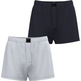 Bjorn Borg 2 pack wijde heren boxershorts Cotton Stretch Wit