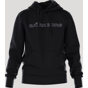 Björn Borg Essential 3 Hoodie - Zwart - Maat L