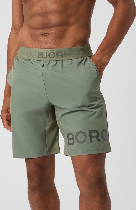 Bjorn Borg Shorts, heren broek kort, groen