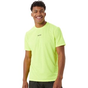 Björn Borg Borg Geperforeerd Loopshirt - Fluo Geel