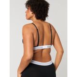 Björn Borg - Core Logo Soft Top - Katoenen BH - Blauw - Zonder Vulling