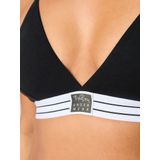 Björn Borg - Core Logo Soft Top - Katoenen BH - Blauw - Zonder Vulling