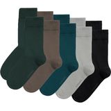 Bjorn Borg - Dark Combi - Heren Sokken - 10-paar - Katoenen Multipack