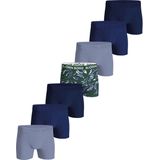 Bjorn Borg Boxers Cotton Stretch 7-Pack Blauw - Maat L - Heren - Boxershorts