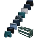 Bjorn Borg - Boxershorts - Blauw - 9-pack - Cadeauverpakking