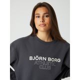Björn Borg - Boyfriend Crew - Trui - Groen - Gerecycled Katoen/Polyester