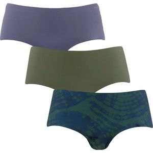 Björn Borg boxershorts - Performance 3-pack microfiber hipsters animal print groen & paars - Dames