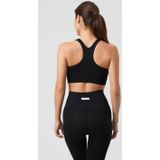Björn Borg - Studio Low Seamless Sports Bra - Sport BH - Black Beauty