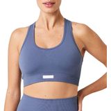 Björn Borg - Studio Low Seamless Sports Bra - Sportbeha - Zwart - Gerecycled Polyester
