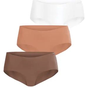 3-pack dames Invisible Hipster  - Roze