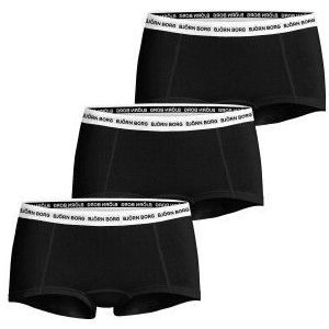 Björn Borg - Classic - Boxershorts - Zwart - 3-pack dames katoenen onderbroeken