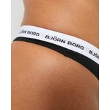 Björn Borg - Logo String - Set van 3 - Zwart - Katoen