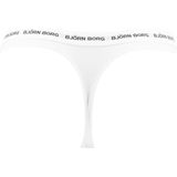 Björn Borg - Logo String - Onderbroek - Wit - Katoen - Set van Drie