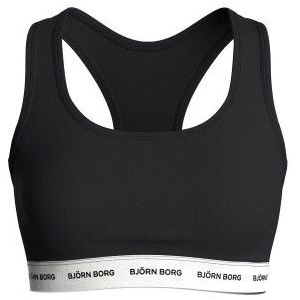 Björn Borg - Core Logo Soft Top - Dames Sportbeha - Zacht Katoen - Racerback