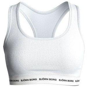 Björn Borg - Core Logo Soft Top - Dames Sportbeha - Zacht Katoen - Racerback
