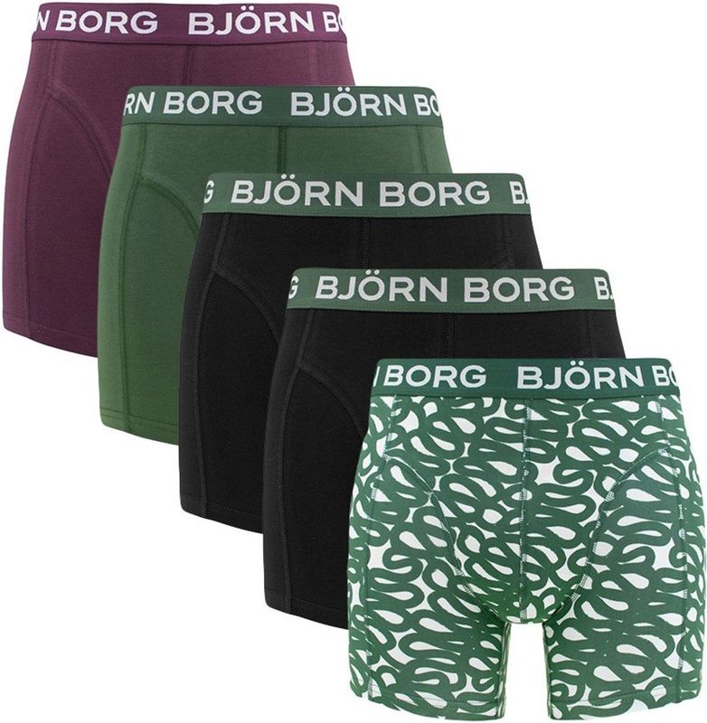 Björn Borg - Essential Cotton - Boxershorts - Voordeelpack van 5
