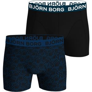 Bjorn Borg - Cotton Stretch - Boxershorts - Zwart - Katoen