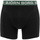 Björn Borg - Cotton Stretch - Boxershorts - 7-pack - Katoen - Zwart
