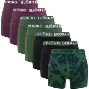 Björn Borg - Cotton Stretch - Boxershorts - 7-pack - Katoen - Zwart